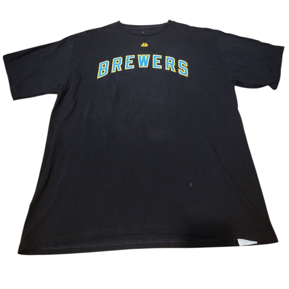 Vintage Milwaukee Brewers 23Weeks T-Shirt XLarge Color Black H1